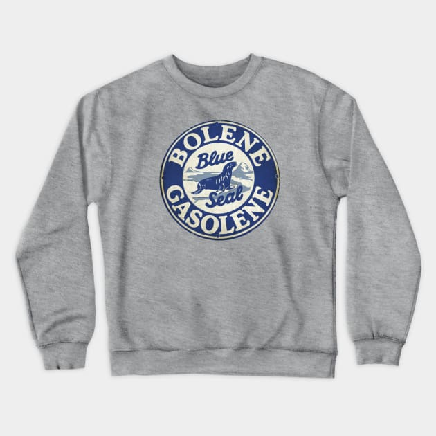 Bolene Blue Seal Gas Crewneck Sweatshirt by Midcenturydave